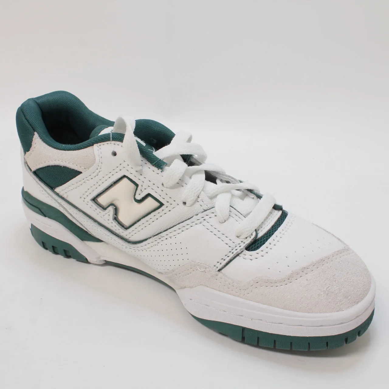 Mens New Balance Bb550 White Teal Offwhite Uk Size 5.5