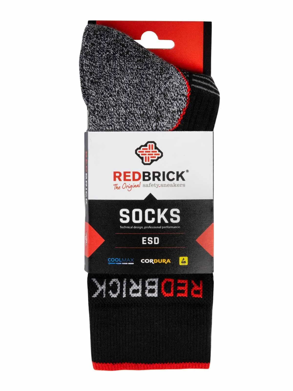 Redbrick&#x20;Work&#x20;Socks&#x20;ESD&#x20;25102