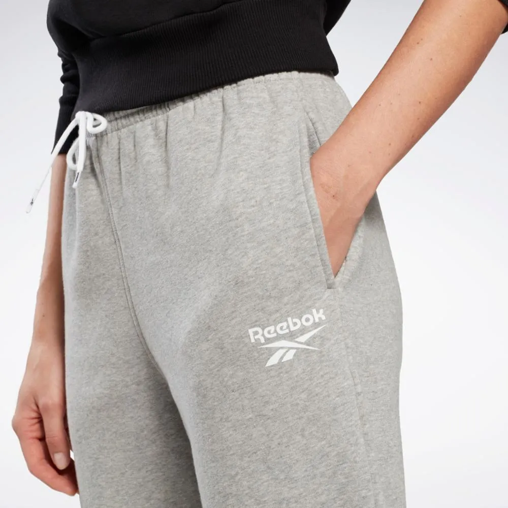 Reebok Apparel Women Reebok Identity Fleece Joggers MGREYH