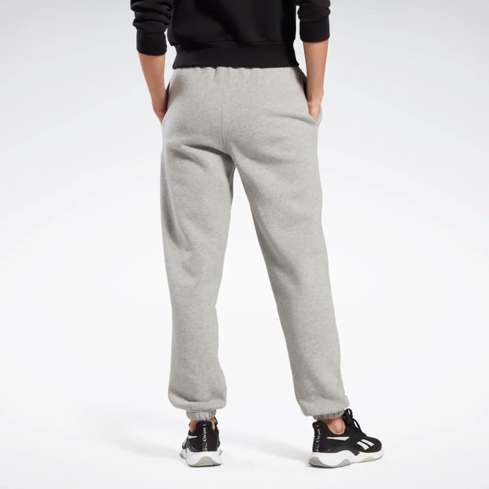 Reebok Apparel Women Reebok Identity Fleece Joggers MGREYH
