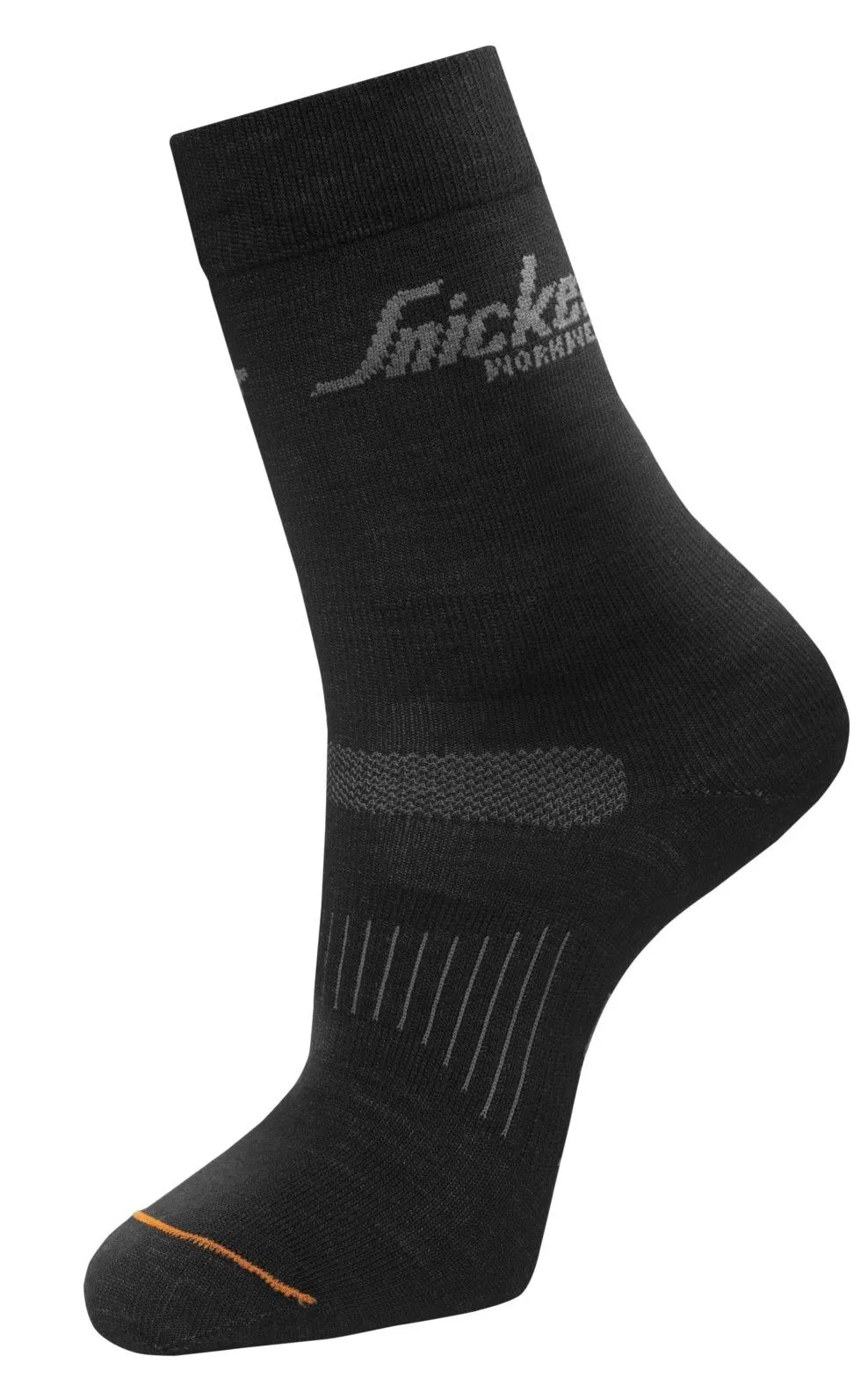 Snickers&#x20;9213&#x20;AllroundWork,&#x20;2-pack&#x20;Wool&#x20;Socks&#x20;-&#x20;Black