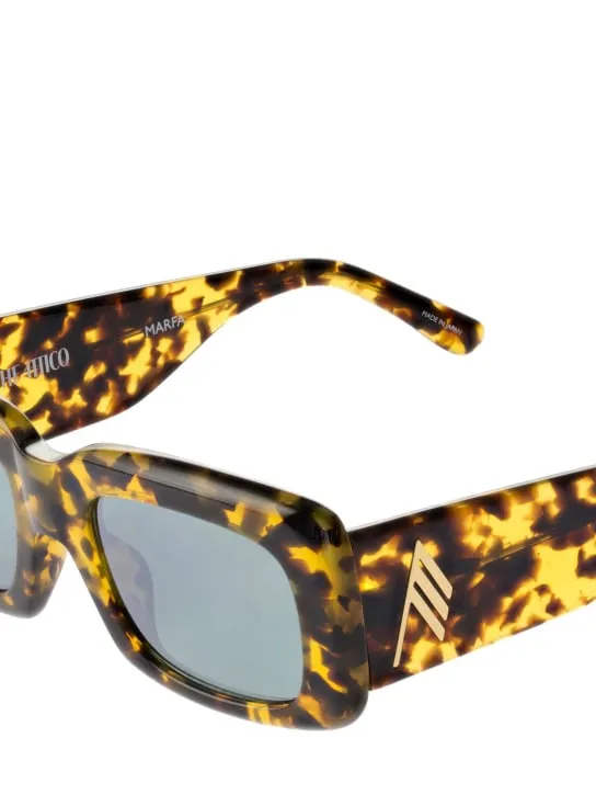The Attico   Marfa squared acetate sunglasses 