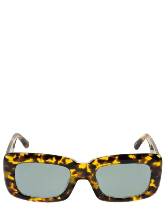 The Attico   Marfa squared acetate sunglasses 